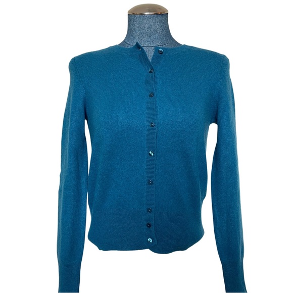 100% Cashmere Cardigan | Lord & Taylor - Picture 3 of 3